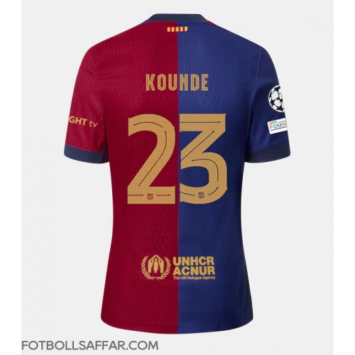 Barcelona Jules Kounde #23 Hemmatröja 2024-25 Kortärmad